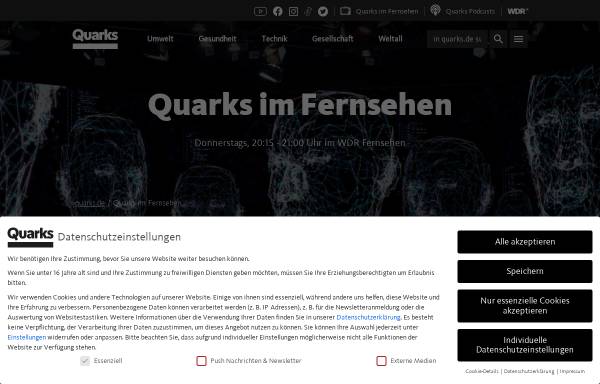 Vorschau von www.wdr.de, Quarks & Co - Mondrätsel