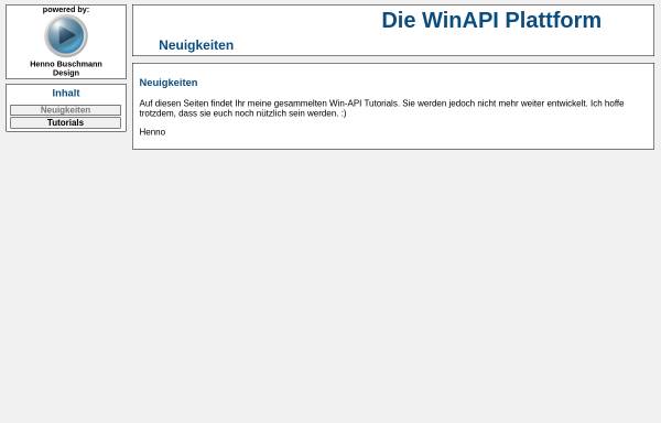 Vorschau von www.win-api.de, Win-api.de