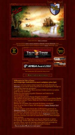 Vorschau der mobilen Webseite www.tamar.net, Tales of Tamar