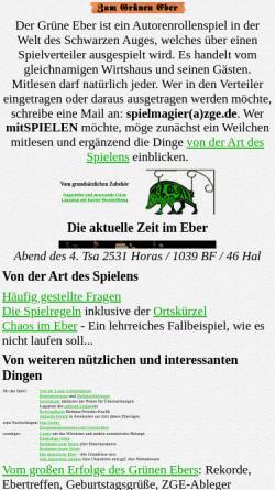 Vorschau der mobilen Webseite zge.de, Zum Grünen Eber