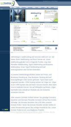 Vorschau der mobilen Webseite www.nethosting24.de, Nethosting24 GbR