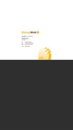 Vorschau der mobilen Webseite www.olympweb.de, OlympWeb Roman Peter