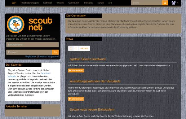 Vorschau von www.scoutnet.de, ScoutNet.de