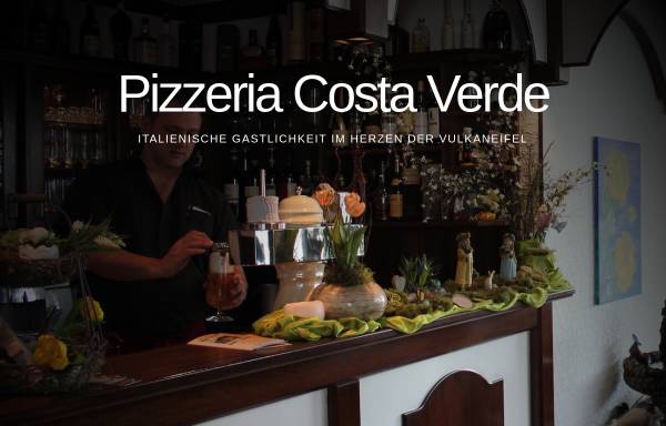 Vorschau von www.pizzeria-costaverde.de, Restaurant - Pizzeria 