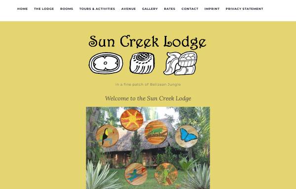 Vorschau von www.suncreeklodge.de, Sun Creek Lodge, Punta Corda