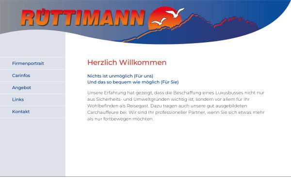 Vorschau von www.ruettimann-reisen.ch, Rüttimann Reisen AG