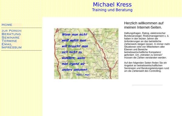 Vorschau von www.mk-personaltraining.de, Michael Kress