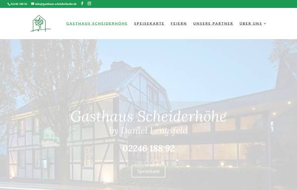 Vorschau von www.gasthaus-scheiderhoehe.de, Gasthaus Scheiderhöhe
