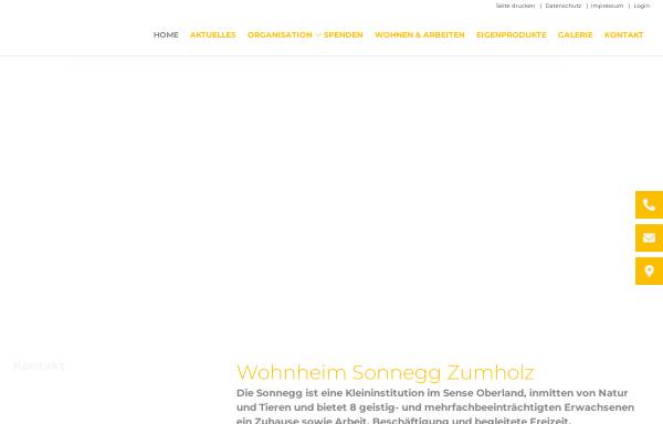 Vorschau von www.sonnegg-zumholz.ch, Sonnegg-Zumholz