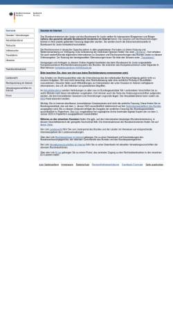 Vorschau der mobilen Webseite www.gesetze-im-internet.de, Gesetze im Internet