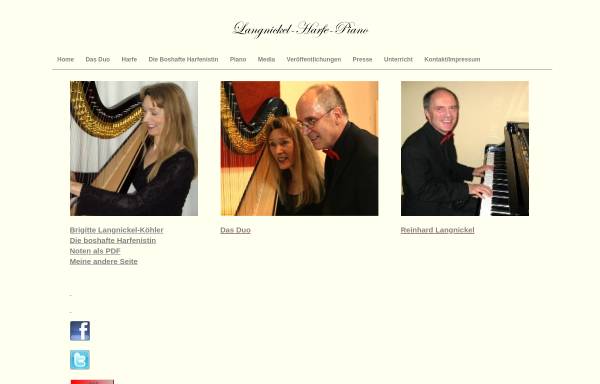 Vorschau von www.langnickel-harfe-piano.com, Langnickel-Harfe-Piano