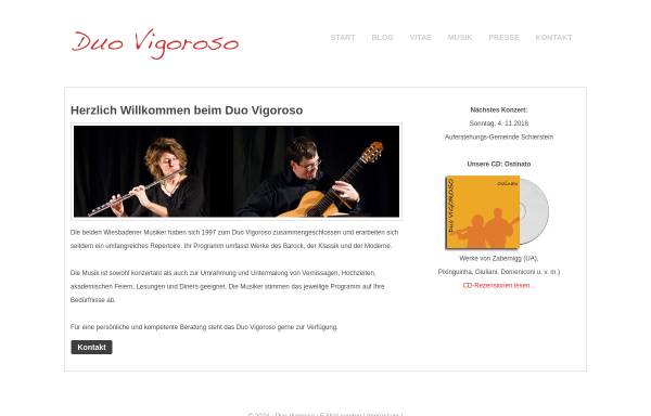 Vorschau von www.duovigoroso.de, Duo Vigoroso
