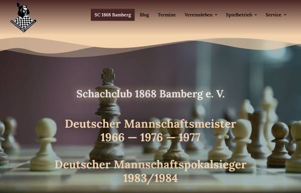 Vorschau von www.schachclub-bamberg.de, Schachclub 1868 Bamberg e.V.