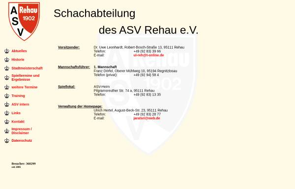 Schachclub des ASV Rehau