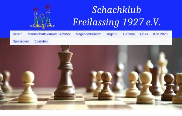 Vorschau von www.schachklub-freilassing.de, Schachclub Freilassing 1927 e.V.