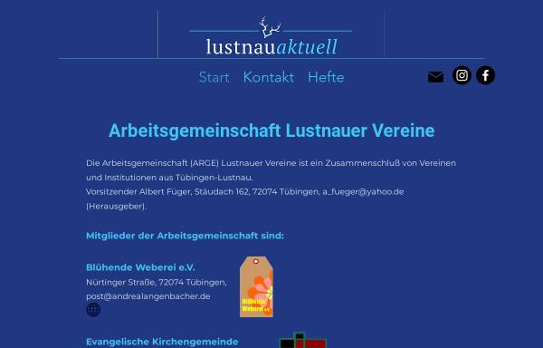 Vorschau von www.lustnau-aktuell.de, Lustnau Aktuell