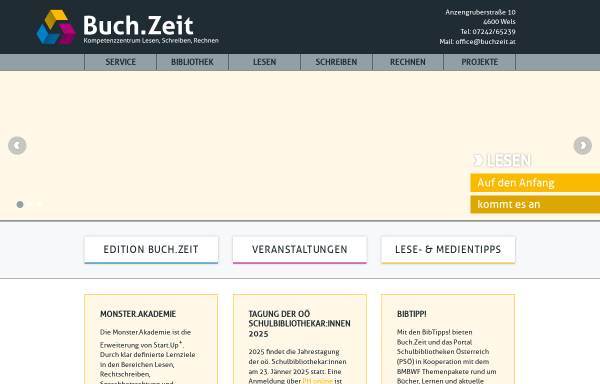 Vorschau von www.buchzeit.at, Schulbibliothek.at