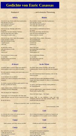 Vorschau der mobilen Webseite www.alb-neckar-schwarzwald.de, Gedichte von Enric Casassas