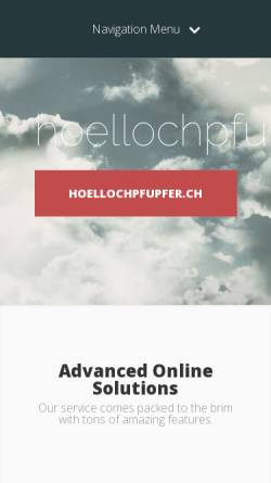 Vorschau der mobilen Webseite www.hoellochpfupfer.ch, Guggenmusik Hölloch-Pfupfer