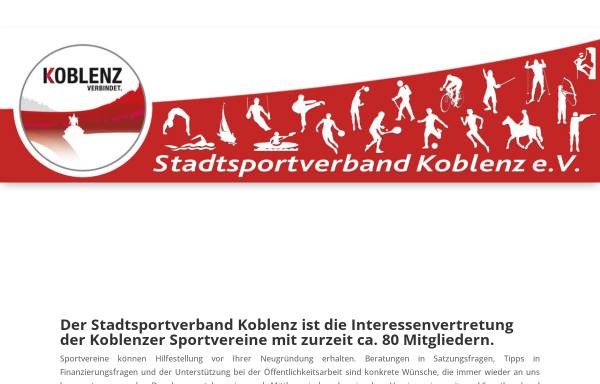 Vorschau von www.stadtsportverband-koblenz.de, Stadtsportverband Koblenz