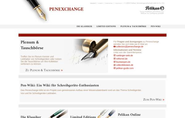 Vorschau von www.penexchange.de, Penexchange