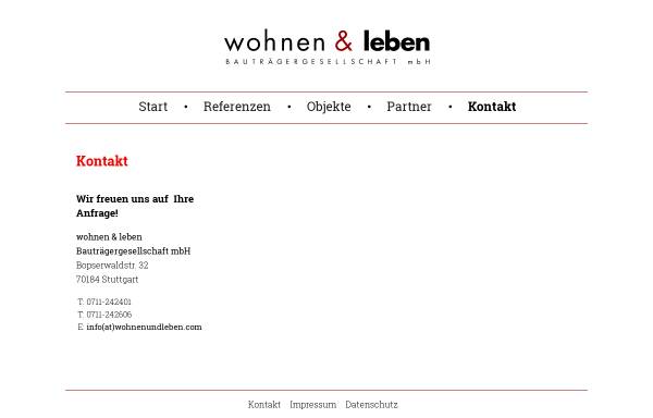 Vorschau von www.wohnenundleben.com, Wohnen und leben in Stuttgart-Heslach