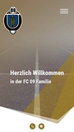 Vorschau der mobilen Webseite www.fcschuettorf09.de, FC Schüttorf 09 e.V.