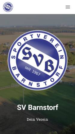 Vorschau der mobilen Webseite www.sv-barnstorf.de, SV Barnstorf