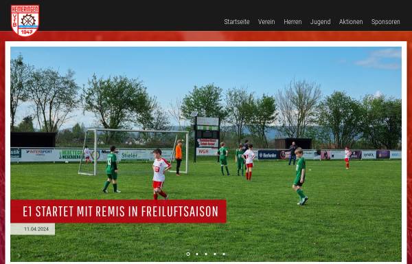 Vorschau von vfbhemeringen.de, VfB Hemeringen