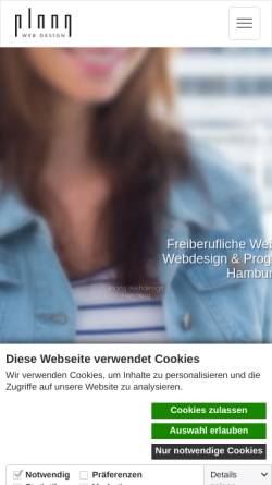 Vorschau der mobilen Webseite ploog-webdesign.de, Gabi Ploog