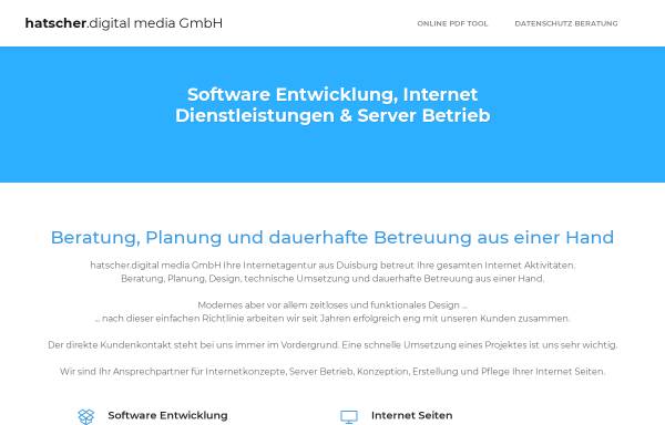 Vorschau von www.hatscher.com, hatscher.digital media GmbH