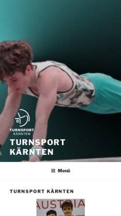 Vorschau der mobilen Webseite www.kaernten-turnen.at, Kärntner Fachverband für Turnen