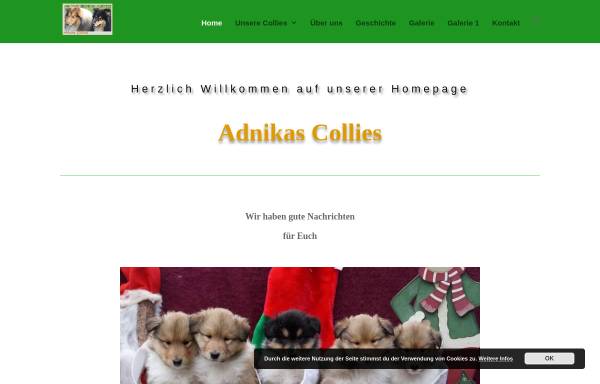 Vorschau von www.adnikas-collie.de, Adnikas