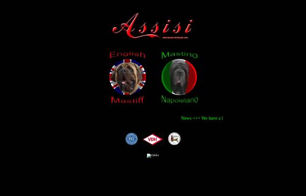 Vorschau von www.assisi-molosser.com, Assisi