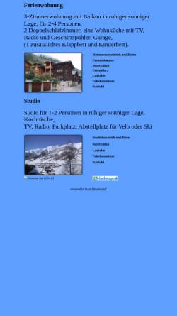 Vorschau der mobilen Webseite home.datacomm.ch, Ferienwohnung und Studio Imoberdorf
