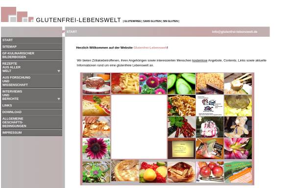 Vorschau von www.glutenfrei-lebenswelt.de, Glutenfrei-Lebenswelt