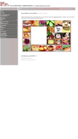 Vorschau der mobilen Webseite www.glutenfrei-lebenswelt.de, Glutenfrei-Lebenswelt