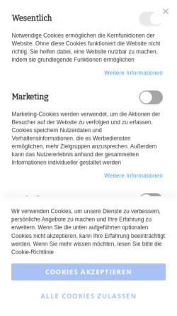 Vorschau der mobilen Webseite bienentechnik.com, Germerott Bienentechnik GmbH