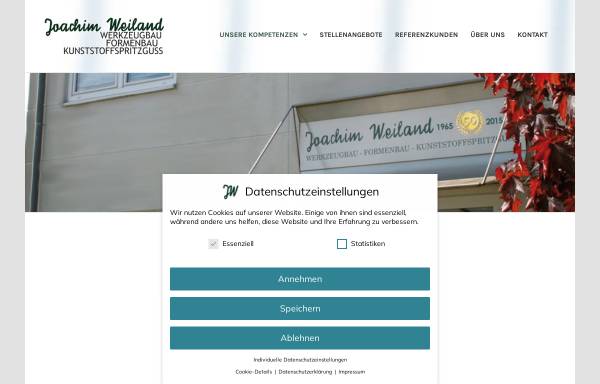 Vorschau von weiland-wzb.de, Joachim Weiland