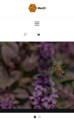 Vorschau der mobilen Webseite www.med3.ch, Med3