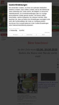 Vorschau der mobilen Webseite www.tusbadessen.de, Portal des TuS Bad Essen