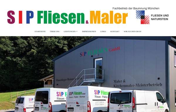 Vorschau von www.sip-fliesen.com, SIP Fliesen GmbH