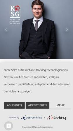 Vorschau der mobilen Webseite www.ks-gasteig.de, Kallisch, Cornelia