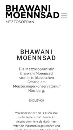 Vorschau der mobilen Webseite moennsad.de, Mmoennsad, Bhawani
