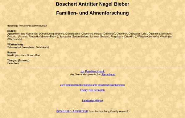 Boschert, Antritter, Nagel, Bieber