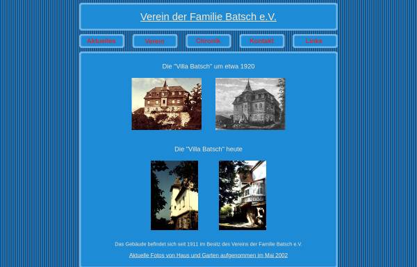 Vorschau von batsch.tisma.de, Verein der Familie Batsch e.V.