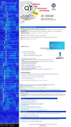 Vorschau der mobilen Webseite www.qtsoftware.de, QT software GmbH
