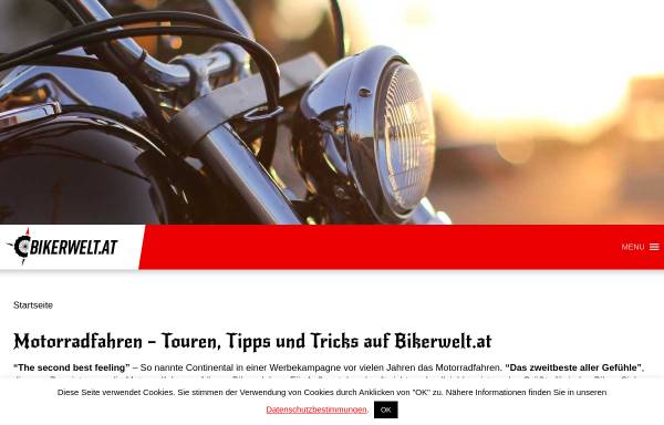 Vorschau von www.bikerwelt.at, Bikerwelt