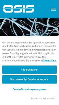 Vorschau der mobilen Webseite www.lsgmbh.de, LS Gesellschaft für Logistische Systeme GmbH