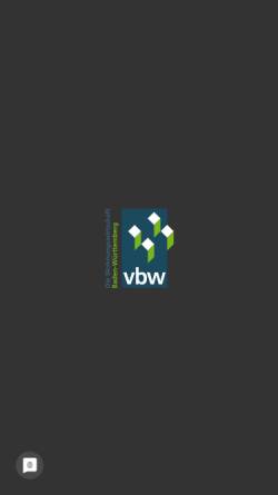 Vorschau der mobilen Webseite www.vbw-online.de, Verband Baden-Württembergischer Wohnungsunternehmen e. V.